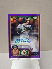 2023 Topps Update Series Baseball Auto Purple /250 Jj Bleday