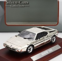 Modellauto Statisch Diecast Deagostini Bmw M1 Coupe 1978 Chrom Massstab 1/43