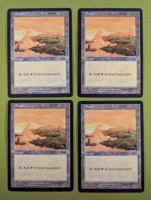 Plains (332) x4 Urza's Saga 4x Playset Magic the Gathering MTG | eBay