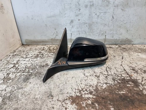 BMW 1 Series Wing Mirror Left Passenger N/S Electric Black 2014 F20 OEM A046314