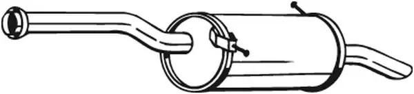 Bosal Silenziatore Finale 135-121 - Immagine 3