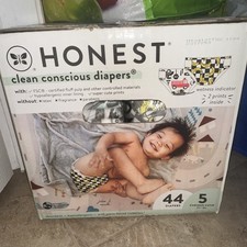 The Honest Company Clean Conscious Diapers Size 5, 44 Count
