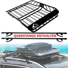 Dachkorb Auto Dachträger Dach Gepäckträger Gepäckkorb universal Metall Roof Rack