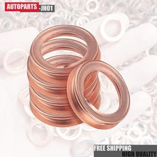 20 pcs Metal Oil Drain Plug Crush Washer Gasket 11026-JA00A Fit Nissan Infiniti