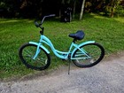 Seachange Women's Classic 26" Beach Cruiser Bike Steel Frame, Comfort Ride, Teal