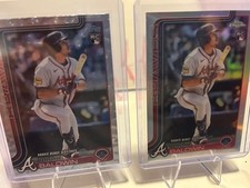 2025 Topps Chrome RC (2) #USC88 Drake Baldwin Refractor + US113 bubble foil