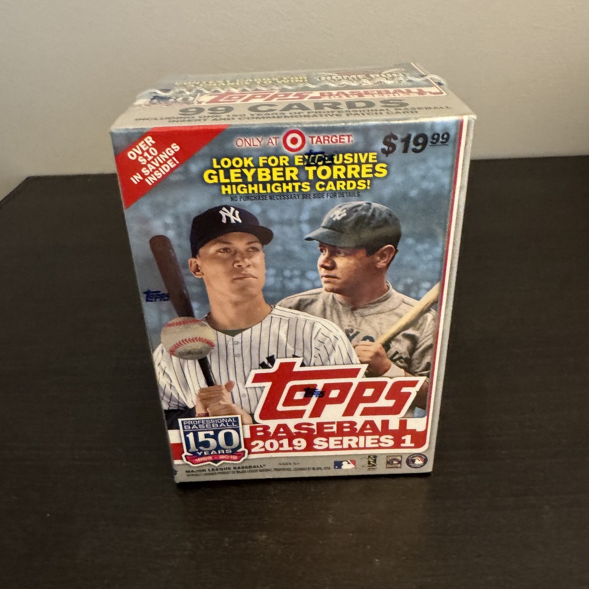 2019 Topps Series 1 Baseball Blaster Box Target Exclusive 99 Cards
