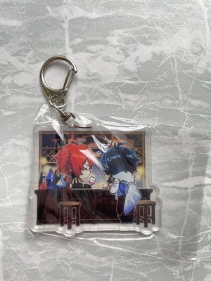 Genshin Impact Keychain Kaeya Diluc Schlüsselanhänger Game Anime Merch