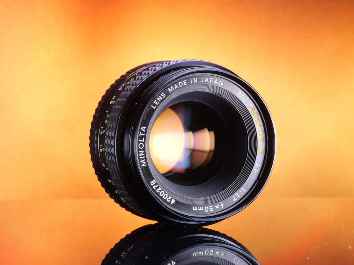 Minolta 50mm f/1.7 Camera Lenses for sale - eBay