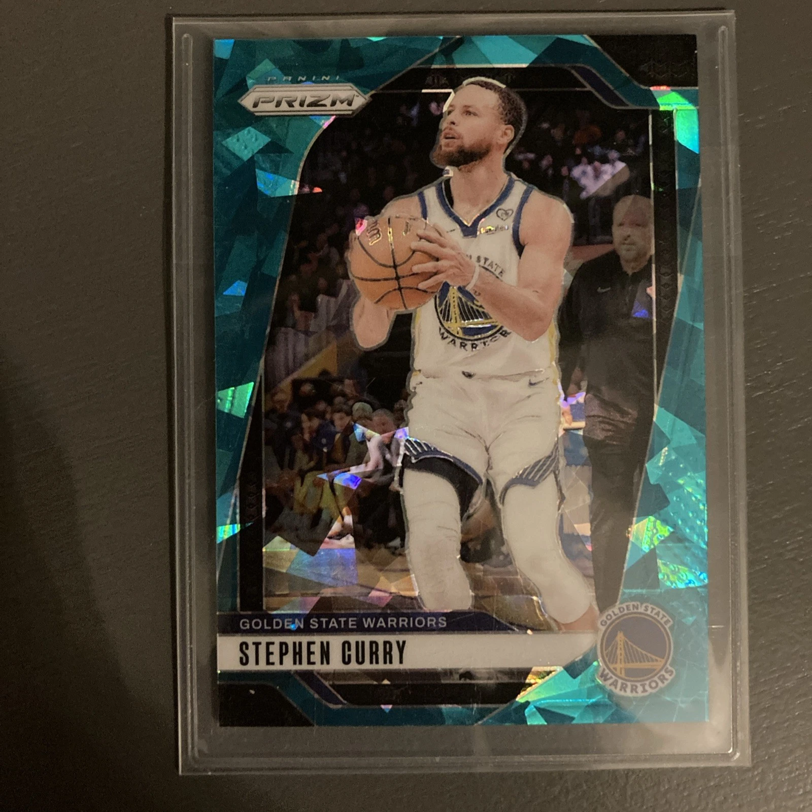 2024-25 Panini Prizm - Stephen Curry #134 Teal Ice Prizm /225