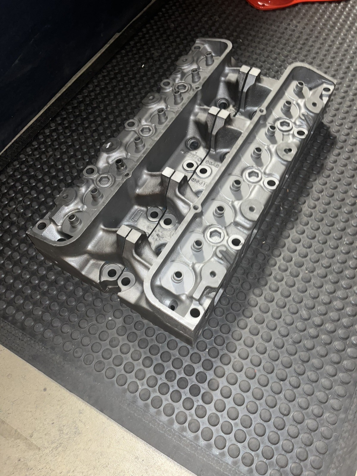 Ford FE 427 Medium Riser C5AE-F Cylinder Heads | eBay