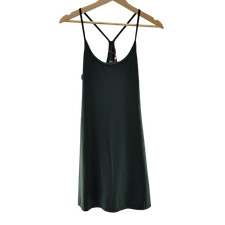 Quince Women Ultra-Form Active Dress Forest Green M