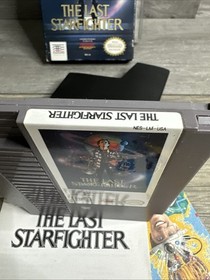 The Last Starfighter (NES Nintendo) Complete CIB OEM Authentic Box Manual