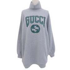 Great GUCCI one piece gray cotton Women M 760367