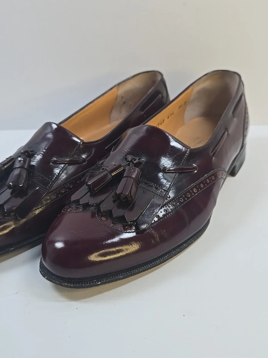 Salvatore Ferragamo Oxford Red Dress Shoes for Men for sale  display picture 1