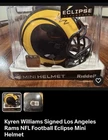 Kyren Williams Signed Los Angeles Rams NFL Riddell Eclipse Alt Mini Helmet BAS