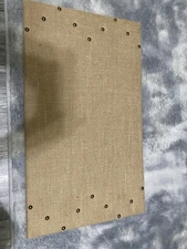 Burlap Pin Board Made In The USA Wall Hanging