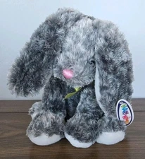 Sweet Rascals BLAINE Bunny Rabbit Plush Bean Bag Gray Frosted Mary Meyer