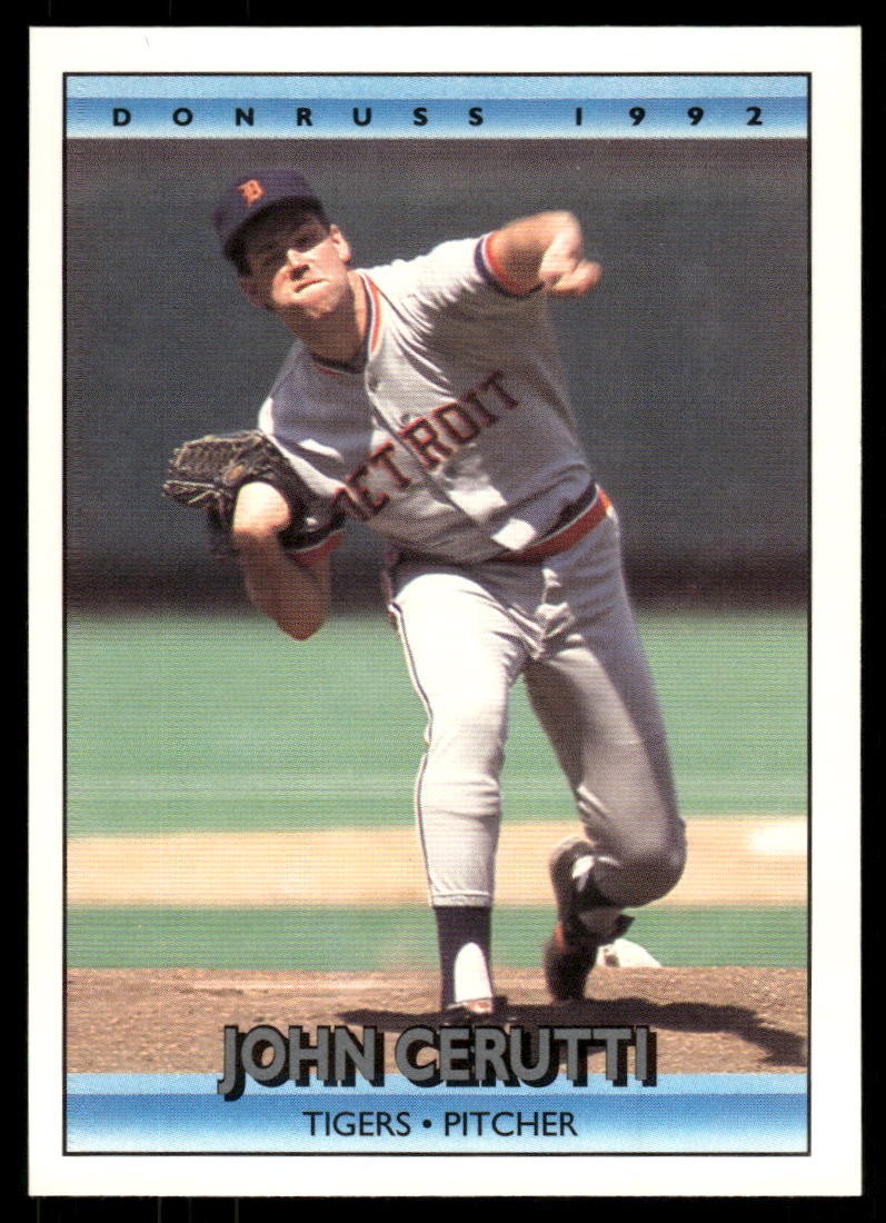 1992 Donruss #709b John Cerutti Leaf, Inc