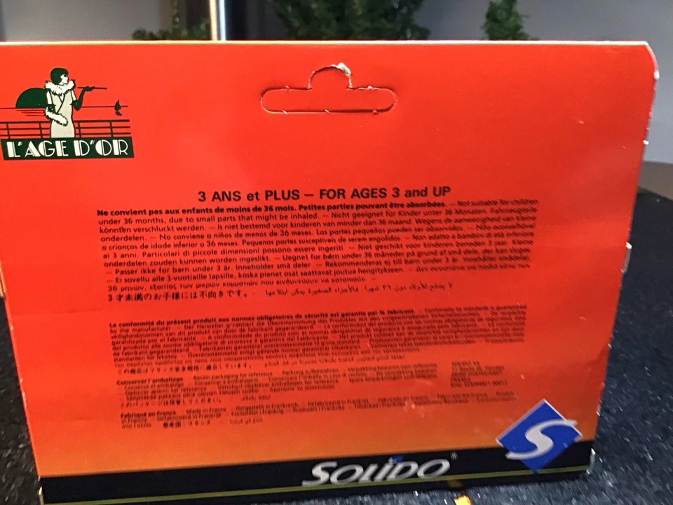 Solido 4432 Ford V8 Depanneuse Salt Lake City Fire Dept. Red 1:43 Tow Truck - Image 3 of 3