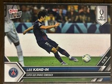 2025-26 UEFA UCL Topps NOW #4 Lee Kang-in Paris Saint-Germain