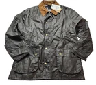 New Men's Small Barbour  Ashby Lightweight Wax Jacket Dark Olive