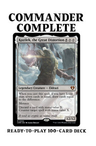 mtg commander decks eldrazi Eldrazi ULTIMATE Colorless Tribal Four Legendary Commanders Emrakul Ko –  CommanderComplete