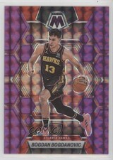 2022-23 Panini Mosaic Purple Mosaic Prizm 55/99 Bogdan Bogdanovic #90 11h3