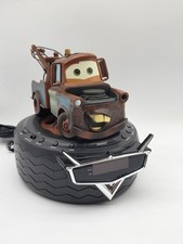 Disney Pixar Cars Talking Tow Truck Mater Digital Alarm Clock AM/FM /Tested/Read
