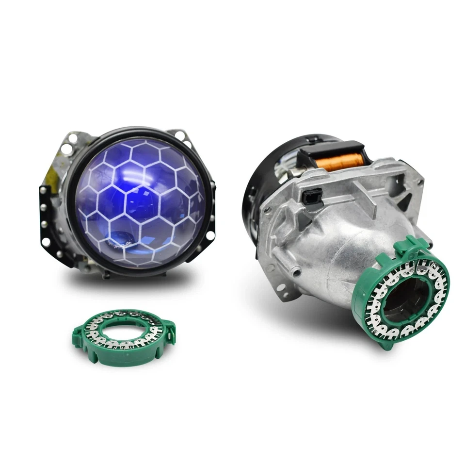 3.0 Bixenon Projector Honeycomb Lens For BMW E39 E60 E53 X5 /Benz W211 W209 W163 - Image 2 of 4