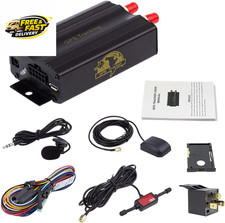 Vehicle Car Gps Tracker Tk103a Gsm Alarm Sd Card Slot Anti-theft Realtime Spy F