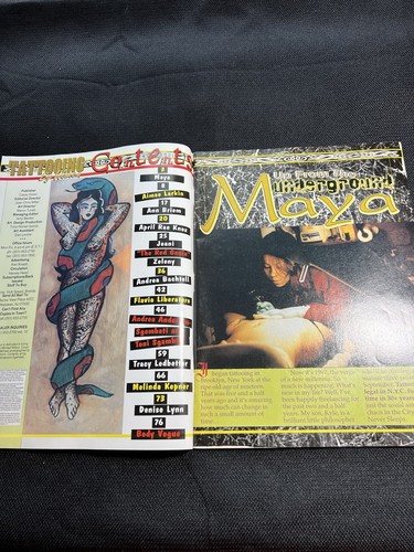 Tattoos For Women Magazine - Volume 4, Issue 22, 1997 - Aimee Larkin - Picture 3 of 17