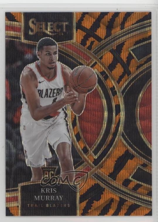 2023-24 Panini Select Premier Level Tiger Stripes Prizm Kris Murray #120 1kx5