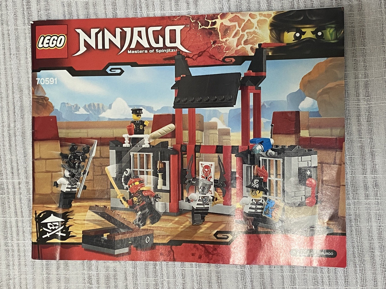 LEGO Ninjago 70591 Kryptarium Prison Breakout, Complete w/ 2 Subs ...