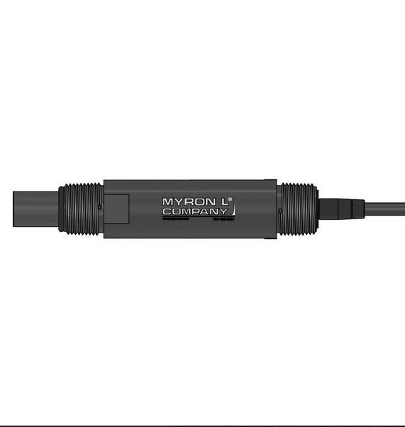Myron L P74FR pH Sensor, 3/4'' MNPT, Heavy Duty Flat Tip
