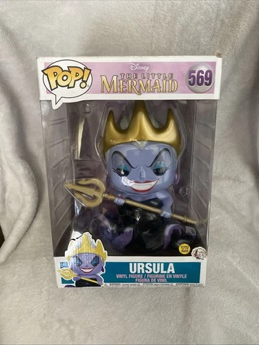 Funko Pop! Vinyl Jumbo 10 in: Disney - Ursula (10 inch) (Glows in the Dark) #569