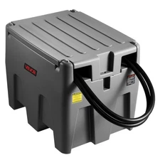VEVOR Portable Diesel Tank 58 Gal Diesel Fuel Tank with 12V Transfer Pump 10 GPM