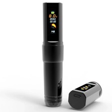 Wireless Tattoo Pen Adjustable Stroke  Coreless Motor Rechargable Battery