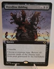 Bloodline Bidding (Extended Art) MTG Lorwyn Eclipsed Regular