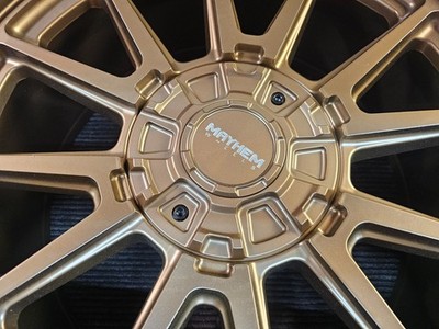 QTY 1) Mayhem 8116 Intrepid Matte Bronze Wheel Rim 20x9 6x135