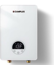 Camplux 6kW Tankless Water Heater Electric 240V Instant Water Kitchen Compact RV