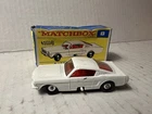 Matchbox Series No. 8 Ford Mustang Fastback Auto Steer Lesney Made In England
