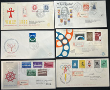 1956-1963 Nederland Netherlands Collection of 11 FDC First Day Issue Covers
