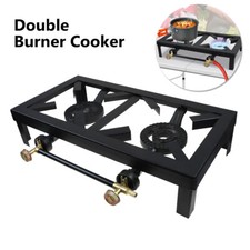 LPG Gas Burner Cooker Stove Cast Iron Boiling Ring Camping Catering Restaurant