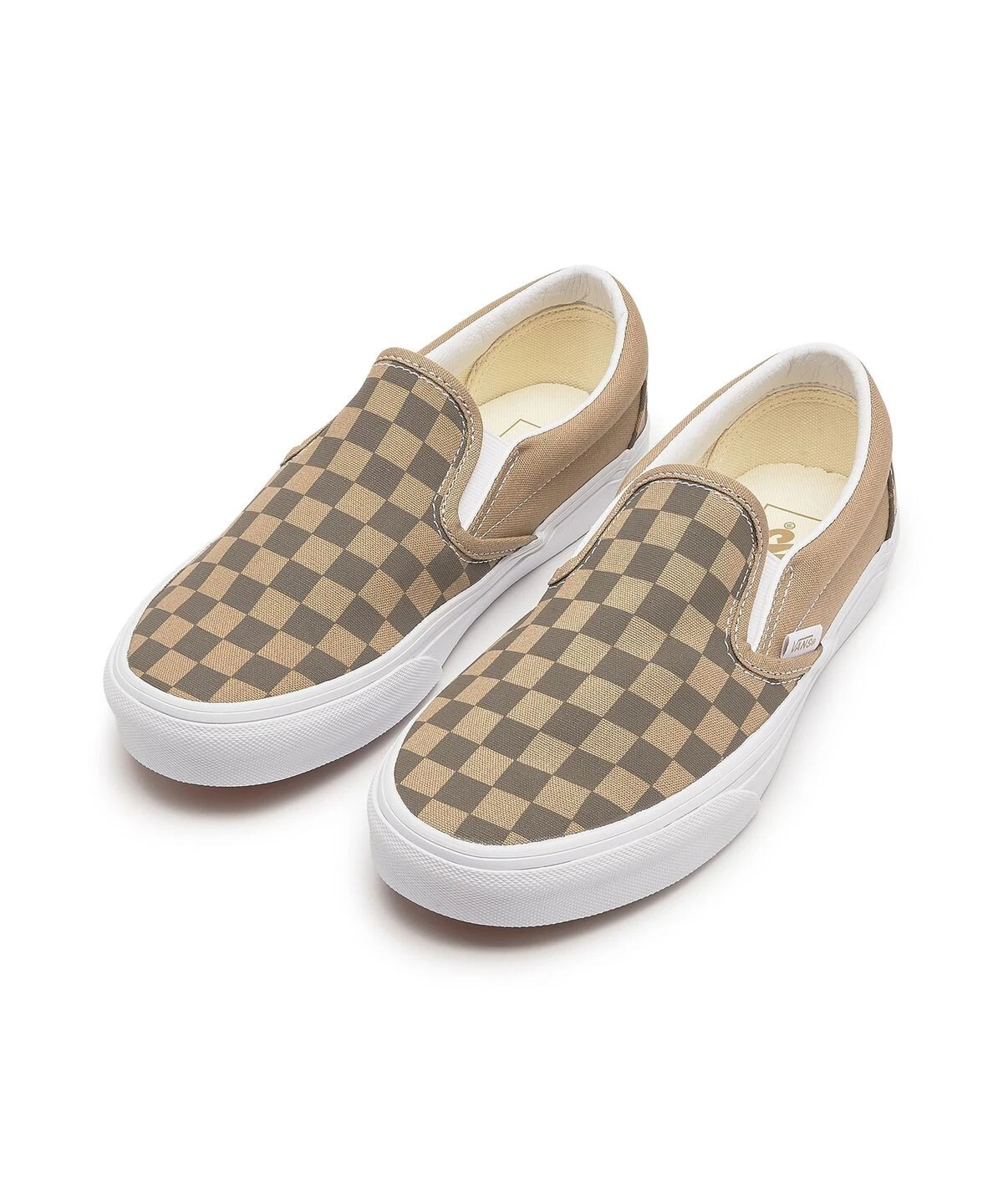 VANS Classic Slip-On Brown Unisex Checker Sneakers ✅Multiple Sizes ✅Expedited