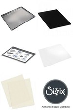 Sizzix Big Shot Pro Accessory Tray, Pads, Shim Adapter Pad, Crease Pad New