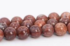Natural Red Pomegranate Jasper Beads Grade AAA Round Gemstone Loose Beads 6/8MM