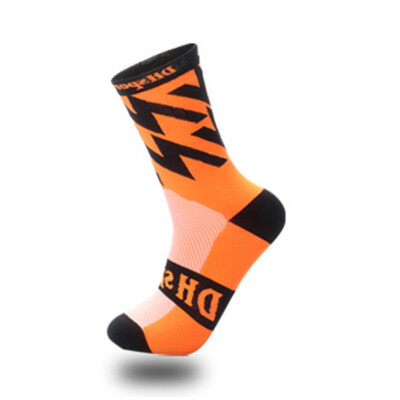 3 Paires Chaussettes De Cyclisme DMG – Cheville, XC, Rose/noir/orange, Unisexe, Lot