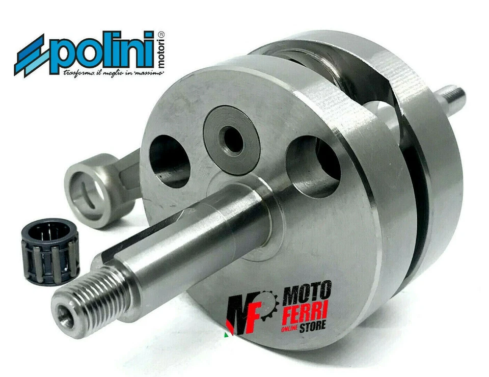 MF1319 ALBERO MOTORE POLINI FOR RACE SPALLE PIENE MOTORI MINARELLI AM6 AM345 - Immagine 3 di 4