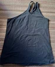 Torrid womens black tank top racer back angled Size 3